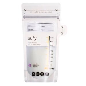 eufy Breast Milk Storage Bags Temperature Sensing Color 120 pcs NEW MSRP $40